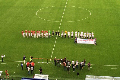 На Самара Арене начался третий тестовый матч