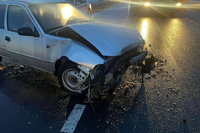 В Самарской области пассажирка такси пострадала в ДТП