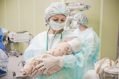 Егор и Ева родились первыми 1 января 2022 года в самарском областном Перинатальном центре