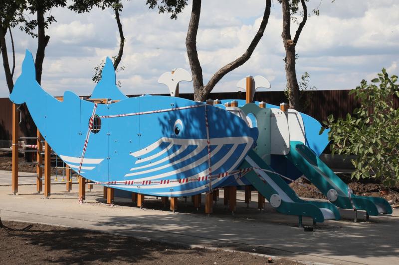 В Самаре в сквере на Авроре появятся гирлянды в виде звездного неба