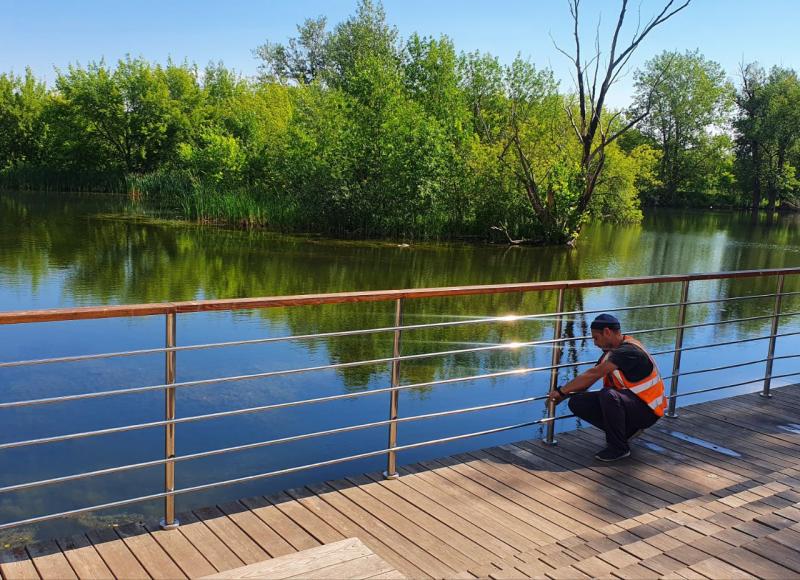 В самарском Ерик Парке вандалы портят лавочки и ограждения