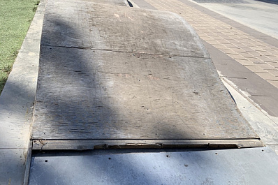 В Самаре в Струковском саду сломалась рампа для скейтеров 