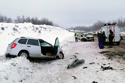 Двое погибли: под Сызранью произошло серьезное ДТП