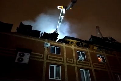 В Самаре ликвидировали пожар в ресторане "Золотая Пагода"