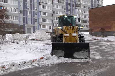 В Новокуйбышевске проверили качество уборки снега и наледи во дворах жилых домов