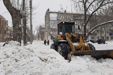 80 % новокуйбышевских дорог очищены от снега