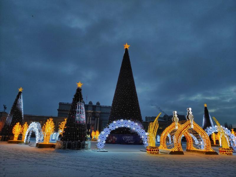 На площади Куйбышева в Самаре будет работать усадьба Деда Мороза