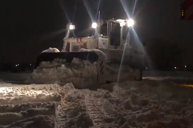 В Самарской области из-за последствий снегопада закрыты четыре дороги