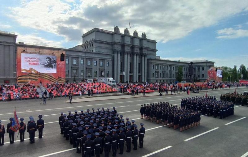 7 больших экранов подключил к сети "Ростелеком" для трансляции парада Победы в Самаре