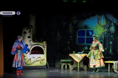 В Самарском театре кукол прошла премьера спектакля "Ночь перед Рождеством"