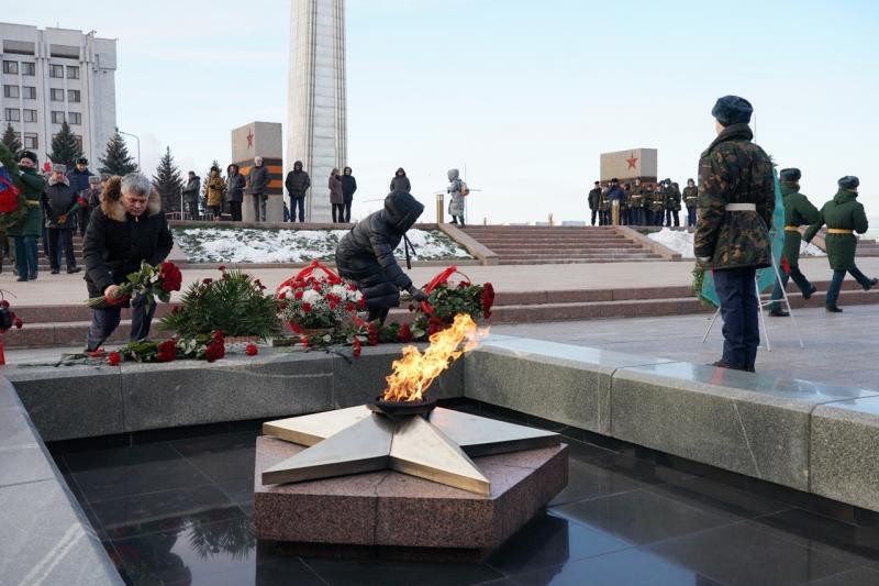 В Самаре отметили День воинской славы России