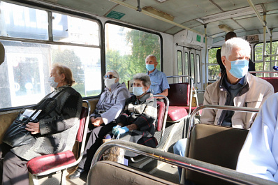 В России введён всеобщий масочный режим