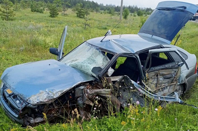 В Сызранском районе после столкновения с грузовиком погиб водитель легковушки