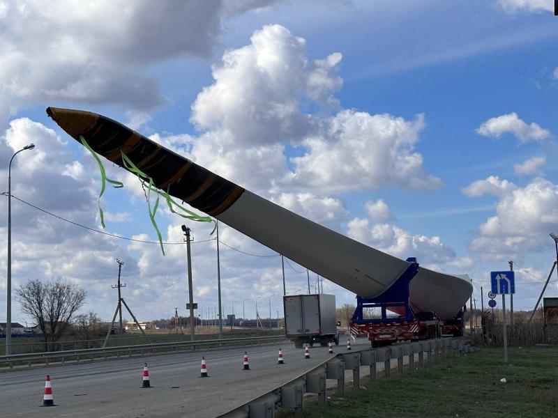 В Самарской области идет строительство ветроэлектростанции