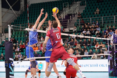 Волейболисты "Новы" в Нижнем Новгороде обыграли "АСК" - 3:0