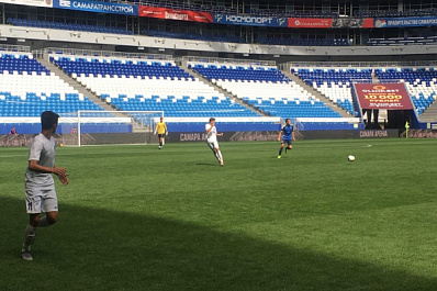 В День физкультурника на "Самара Арене" сыграют юные футболисты