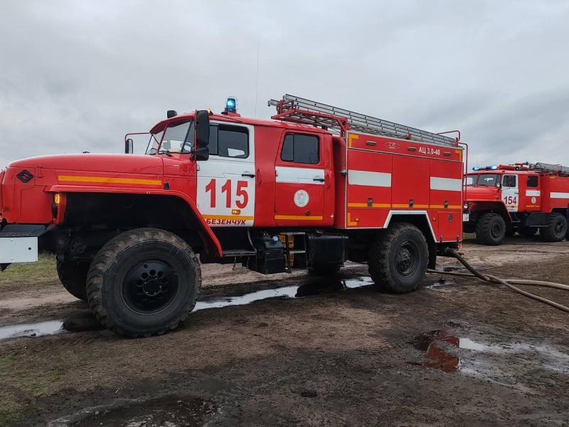 В селе Потуловка вспыхнул дом на 100 "квадратах"