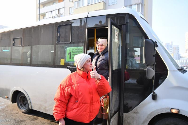 Между Рощинским и Южным городом начал курсировать новый автобусный маршрут