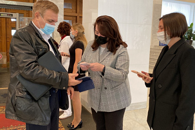 Вход по QR-кодам: как организовано расширенное заседание Правительства