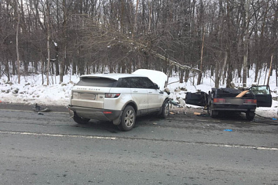 В Самаре пьяный лихач на Range Rover устроил серьезное ДТП на Красноглинском шоссе