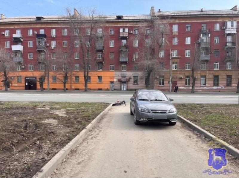 В Самаре водитель на иномарке сбил 34-летнего велосипедиста