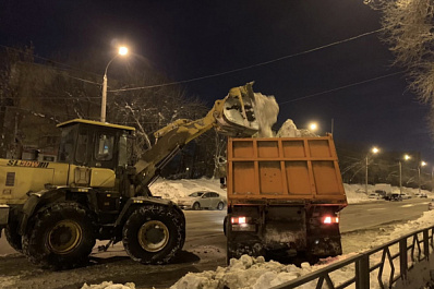 Самарцев предупредили о вывозе снега с определённых улиц ночью со 2 на 3 марта
