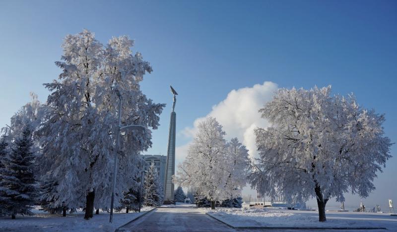 В Самарской области в новогоднюю ночь пойдет снег