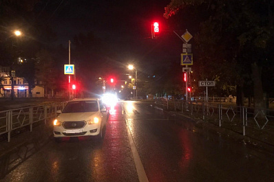 В Самаре на ул. Симферопольской водитель "Датсуна" сбил девочку