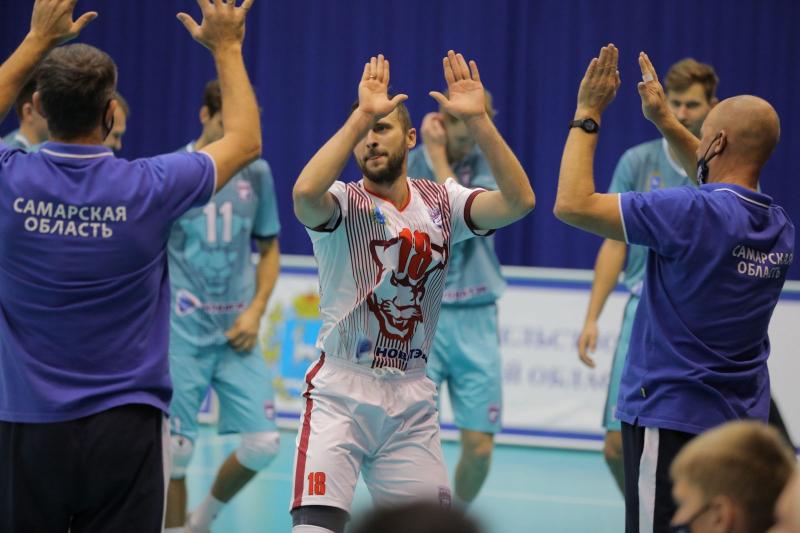 Волейболисты "Новы" выиграли в Перми два матча за два дня