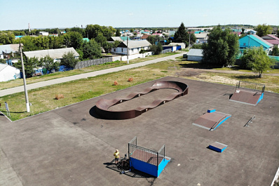 Скейтбордисты Хворостянского района могут тренироваться на малой родине 