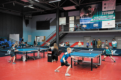 В Самаре сыграли "звездочки" настольного тенниса