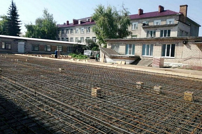 В Кинель-Черкассах возводят новый корпус районной больницы 