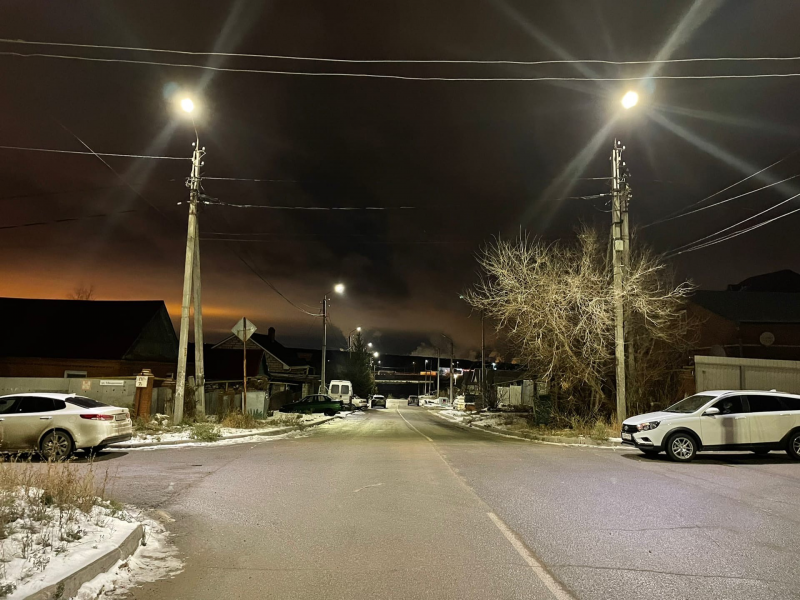 В Тольятти в микрорайоне Жигулевское море установили 572 светильника