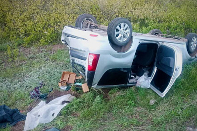 В Самарской области 4 мая в ДТП пострадал водитель легковушки 