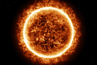 Телескоп зафиксировал полет огромного "феникса" над Солнцем