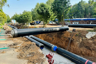 В Самаре до 11 августа перекрыли проезд по участку на улице Ленинградской