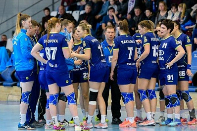 Гандболистки сборной России обыграли румынских спортсменок в Тольятти