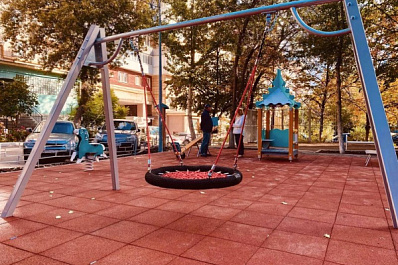 В Самаре на Молодогвардейской появилась новая зона отдыха 