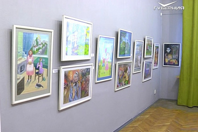 Дети из Донбасса представили в Самаре картины о войне