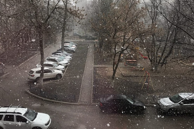 На Самару обрушился сильный снег