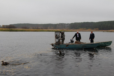 В селе Муранка выпустили на волю две сотни уток