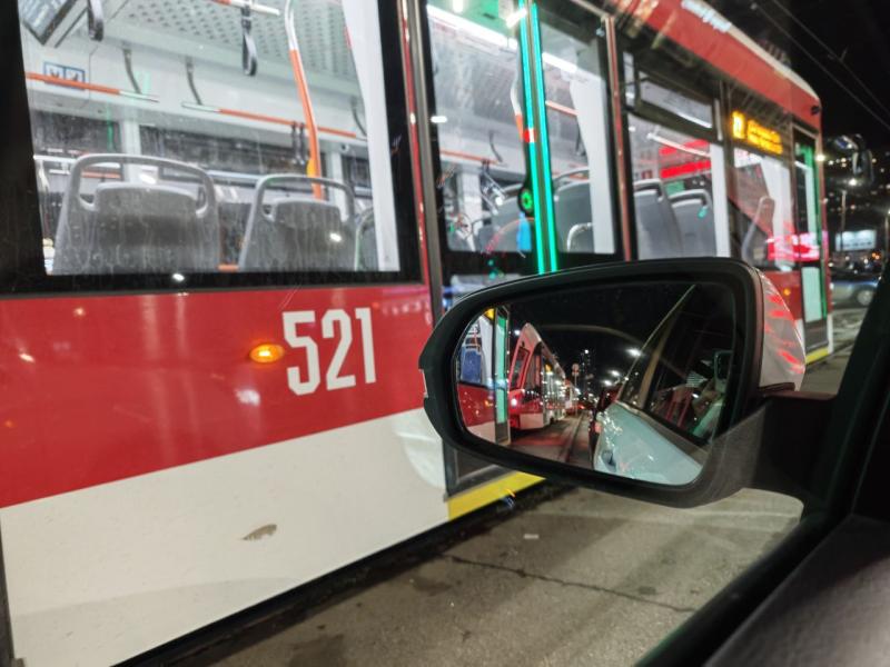 В Самаре 19 ноября из-за отсутствия напряжения вставали трамваи 