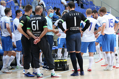 Мини-футбольной команде "Динамо-Самара" засчитаны технические поражения