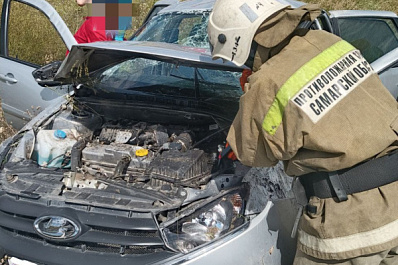 В Борском районе 27 июля четверо взрослых и ребенок попали в больницу после ДТП