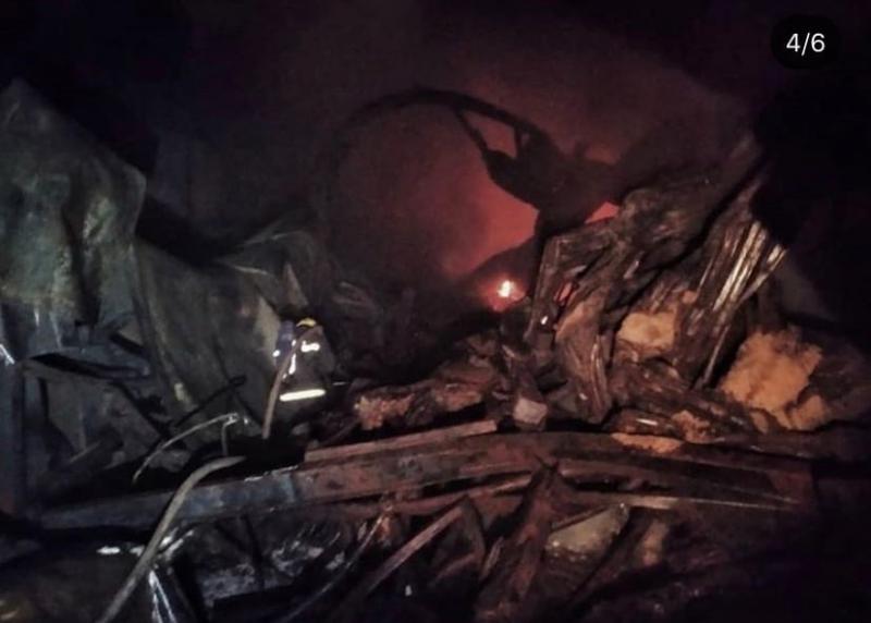 Стало известно, что сгорело на складе в Самаре