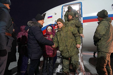 На Самарскую землю приземлился второй борт с военнослужащими из ростовского госпиталя 