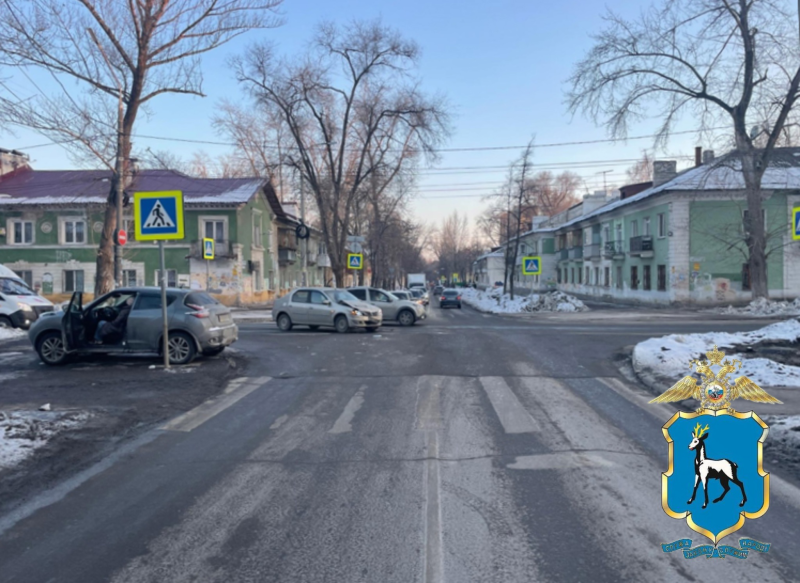 В Самаре в ДТП пострадали две 10-летние девочки 