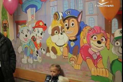 В детской больнице в Тольятти появилось новое оборудование, рисунки и интерактивные игры