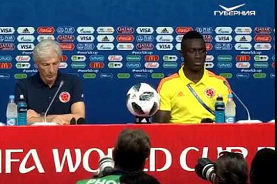 Сборные Сенегала и Колумбии провели на Самара Арене предматчевые тренировки