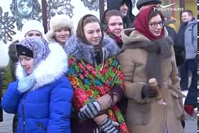 В Самаре прошли Колядки на Ленинградке